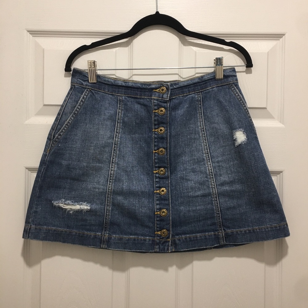 Denim Skirt